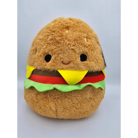 Squishmallows Toys Squishmallow Large 6 Carl The Cheeseburger Plush